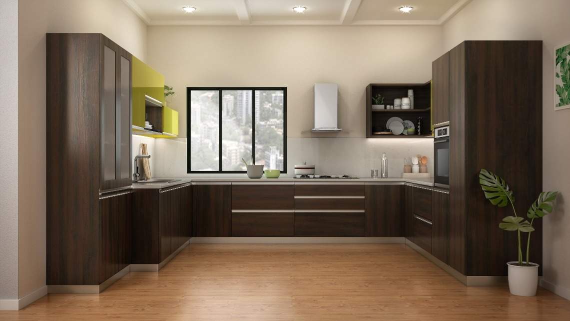 Godrej steel deals kitchen cabinets