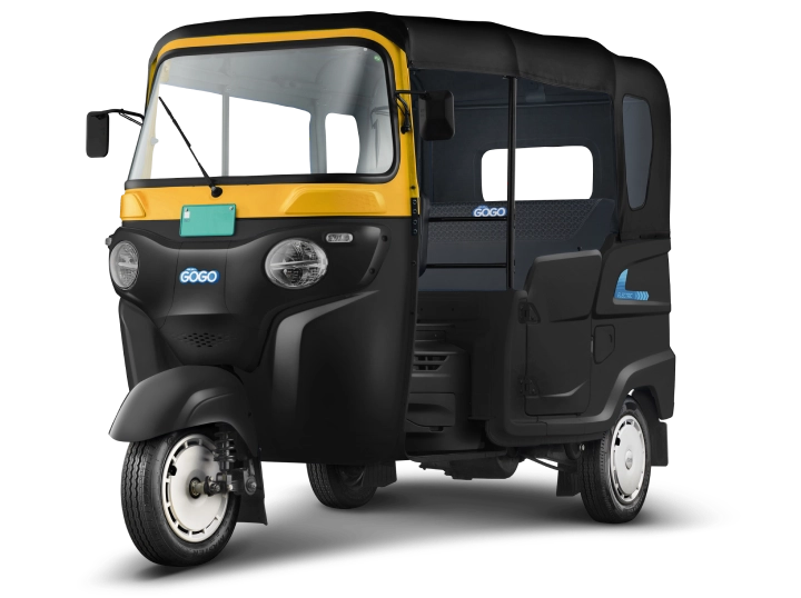 Bajaj GoGo P7012 12.1 Kwh Auto Rickshaw - Electric (Black & Yellow)