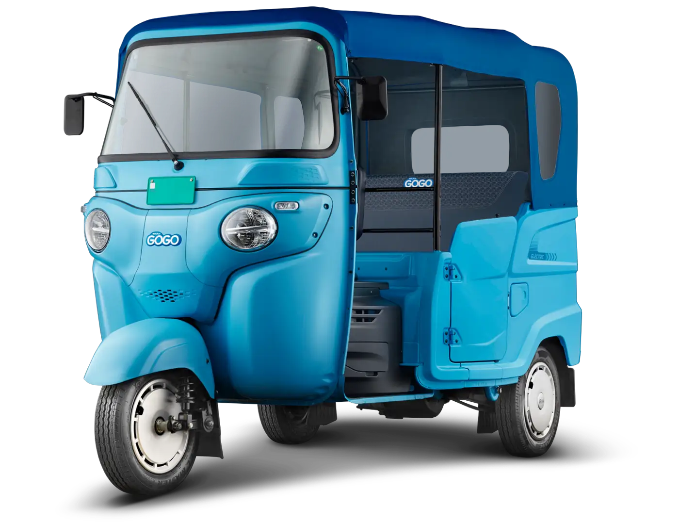 Bajaj GoGo P7012 12.1 Kwh Auto Rickshaw - Electric (Ocean blue)