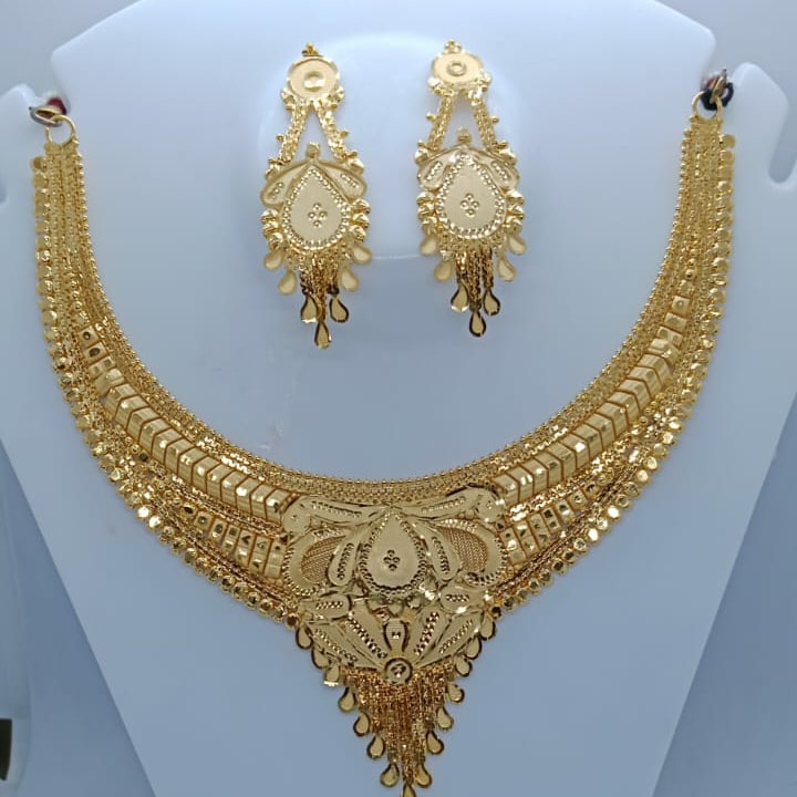 Necklace Set Gold Jewellery 22 Carat Price Today Make To Order