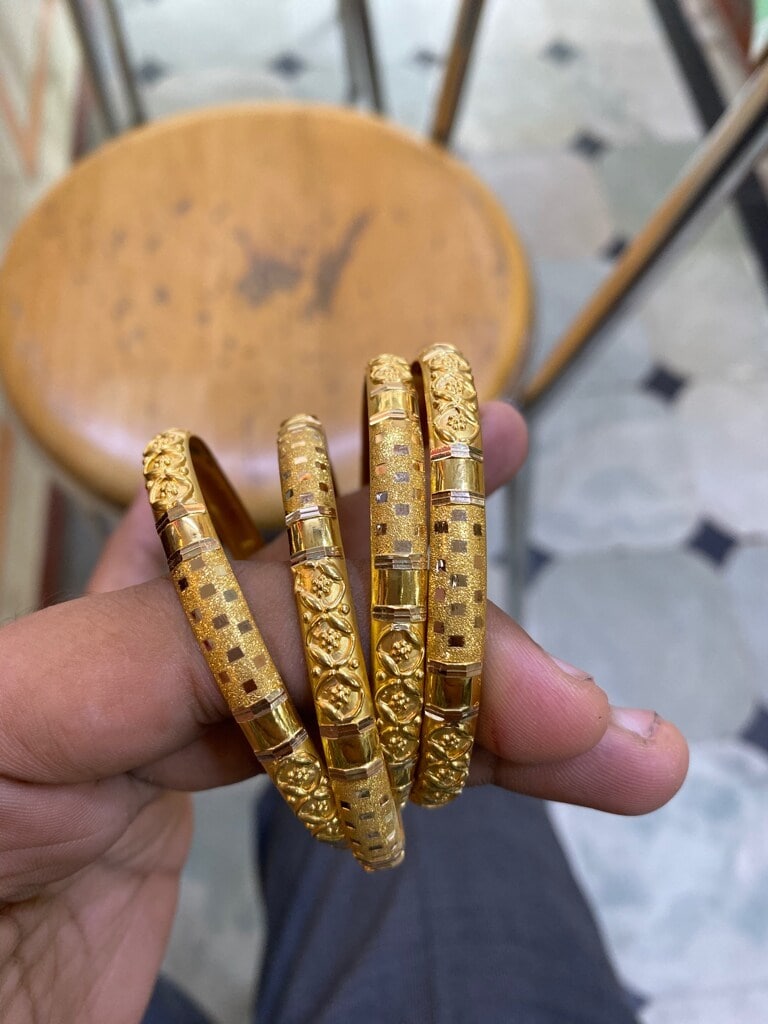 Gold Bangle Set in Secunderabad at best 