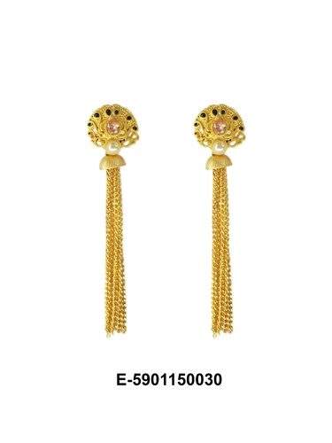 Gold Chain Earring in Mumbai at ₹ 90 Pc by Aashique Creation