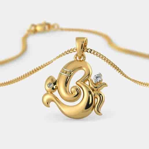 Gold vinayak locket in Ghaziabad at ₹ 20,000 Pc (MOQ:1 Pc) by