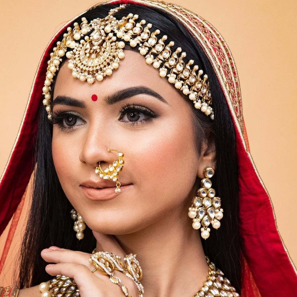 Maang Tikka Set Gold