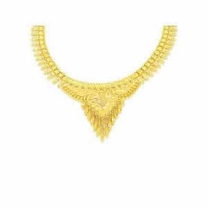 Gold Necklace for women purity 95% ,22 carat in Patna at ₹ 7,500