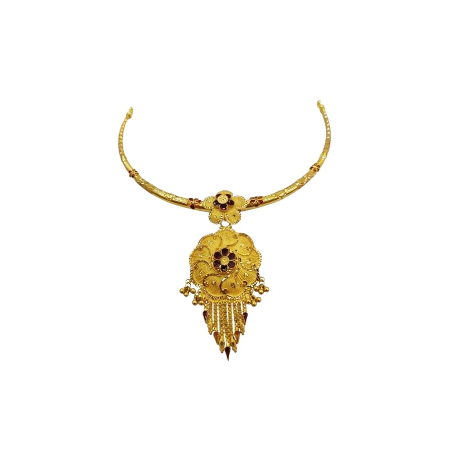 Gold Necklace Mughal-e-Azam Kanthi 70 To 75gm in Jodhpur at
