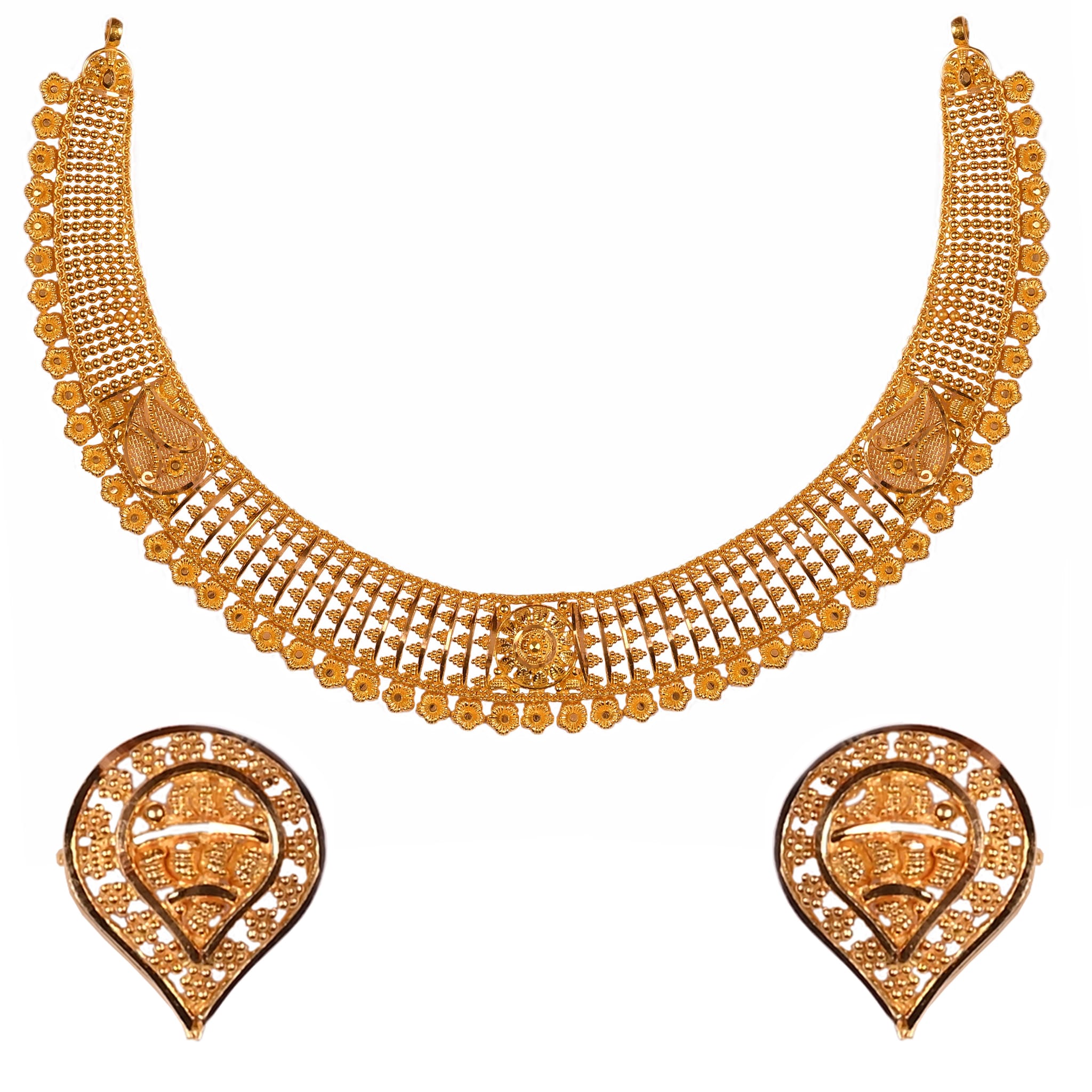 Gold Necklace Mughal-e-Azam Kanthi 70 To 75gm in Jodhpur at
