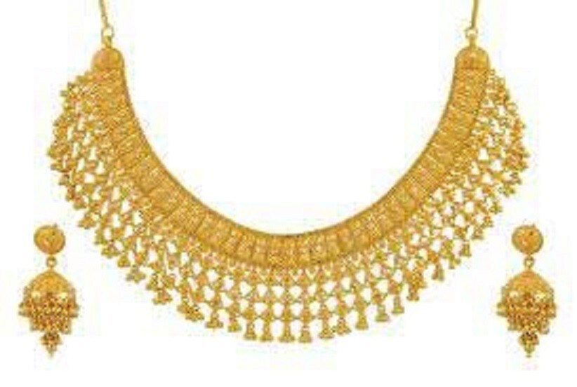 Gold Necklace Set in Kanpur at best 