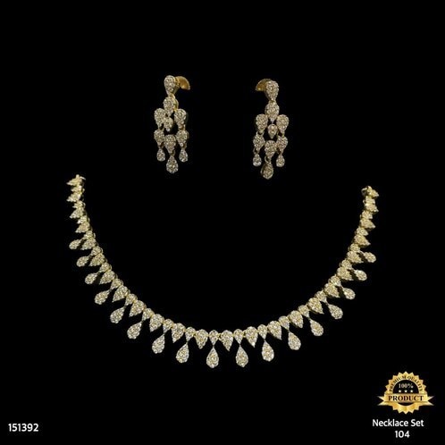 Diamond Necklace Set Reliance Jewels Online Shopping Gold Price