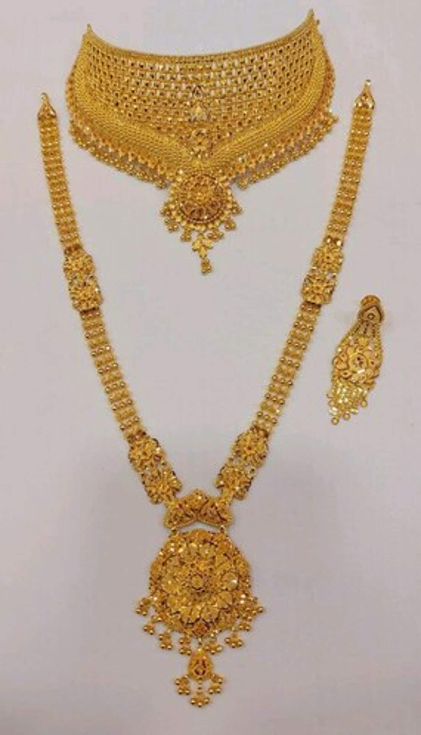 Gold Plated Antique Rani Haar Golden in Howrah at ₹ 1,000