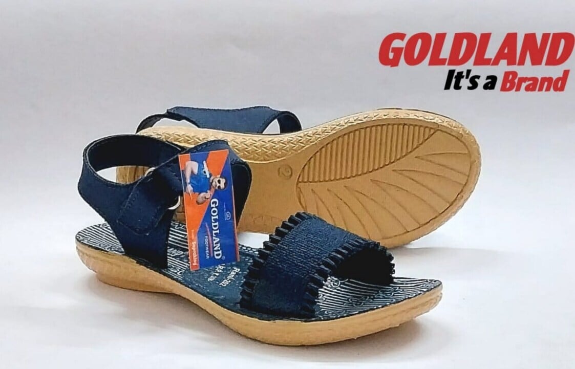 Goldland Blue Women Flat Sandal 05 in Delhi at ₹ 200 ₹ 700