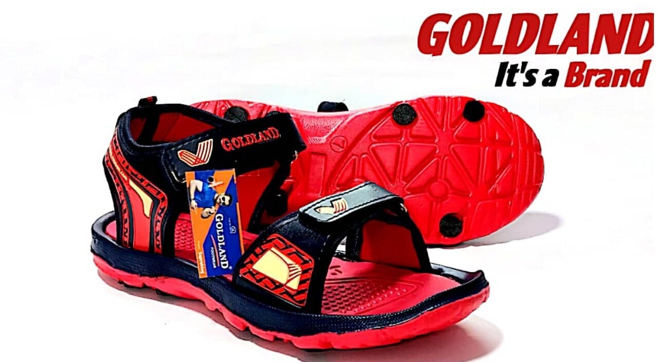 Indiamart Air Sandals For Men Goldland-Men-Red-Sandal-01