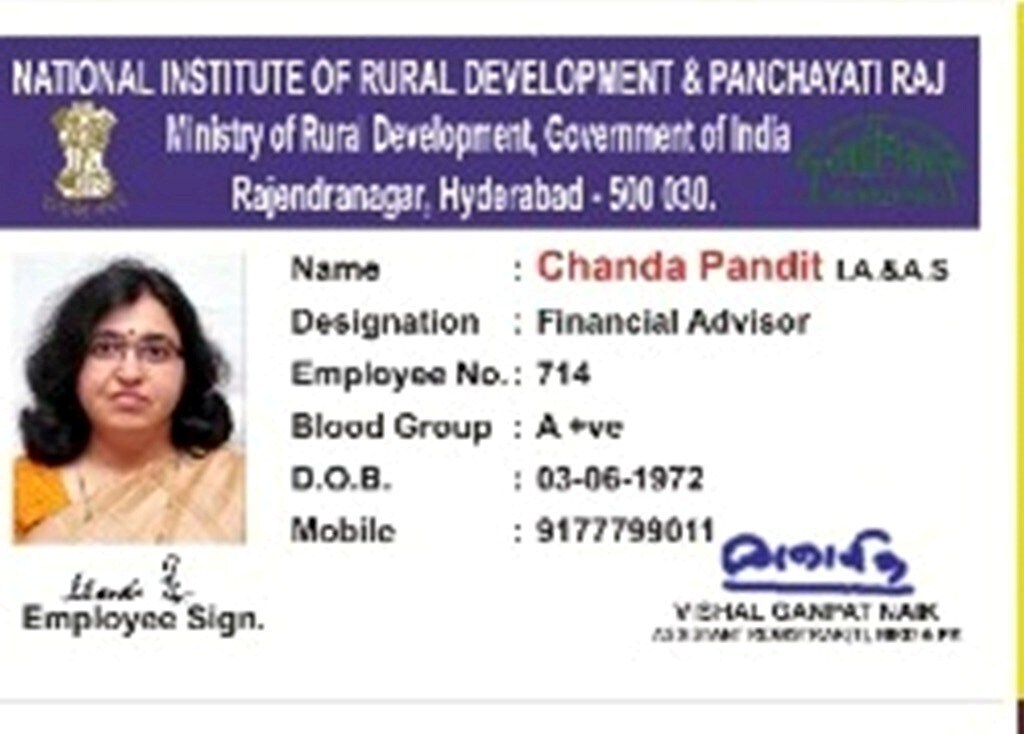 Government ID Card Official Identification Document In Hyderabad At 