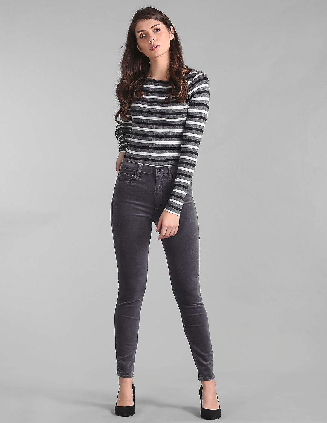 GAP High Rise True Skinny Ankle Jeans 
