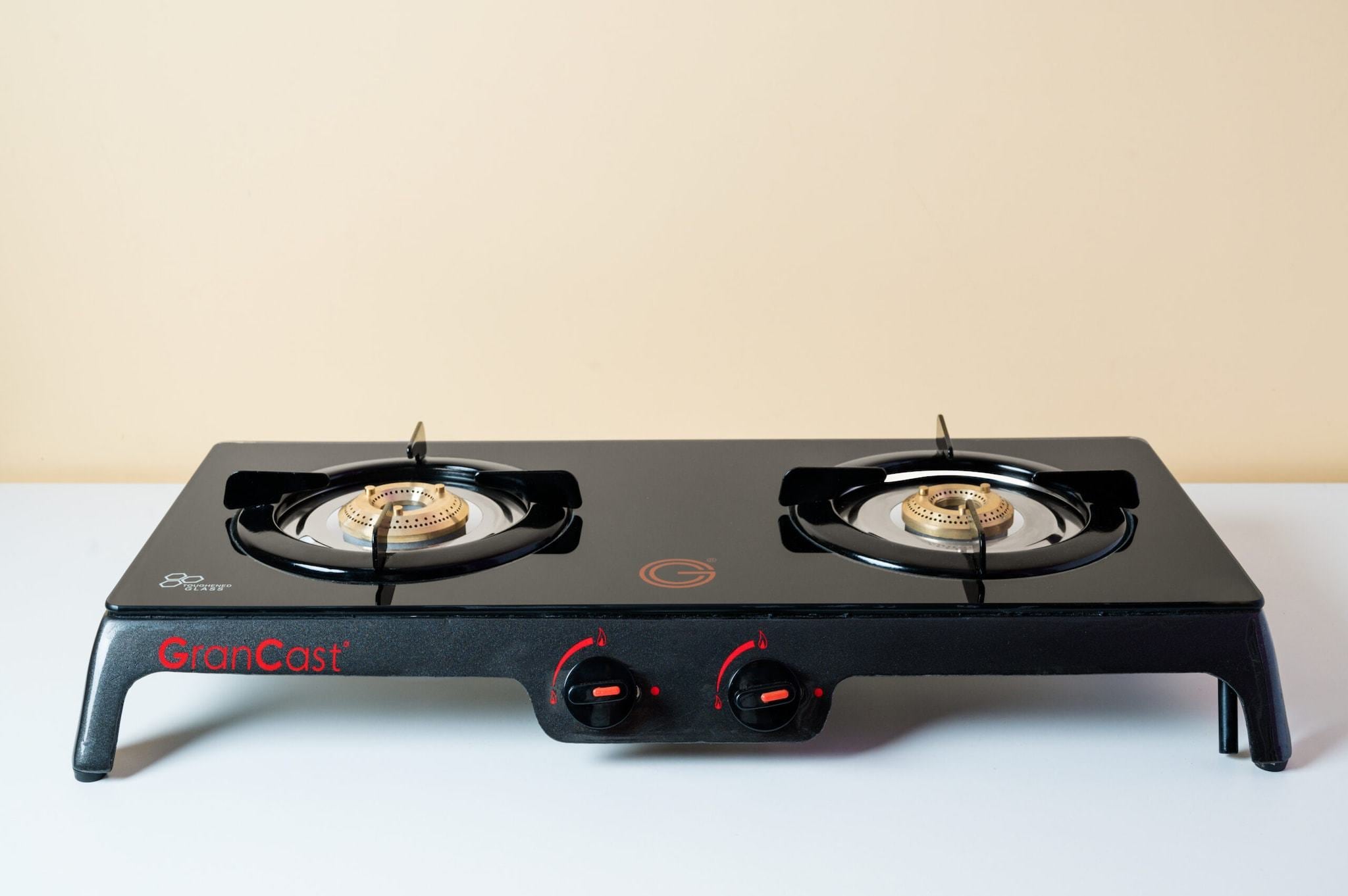 Grancast Burner Glass Top Cast Iron Gas Stove in Hyderabad at