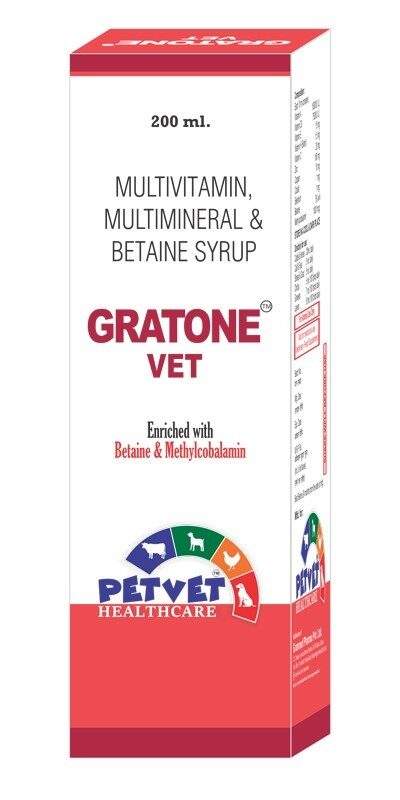 GRATONE VET in Ambala at ₹ 898 Unit by Petvet Health Care