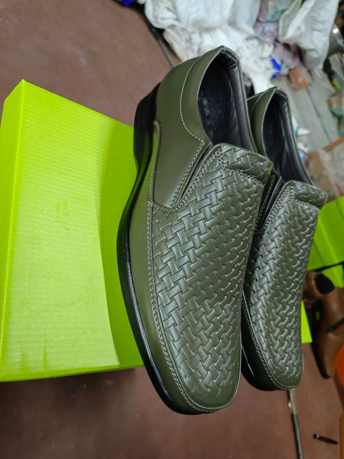 Green Colour Men's Shoe in Agra at ₹ 350 Pr by Zs Shoes Justdial
