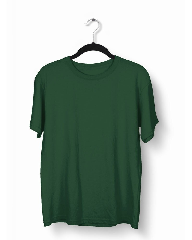 Green Plain Round Neck T Shirt in Pune at ₹ 599 Unit by Skysas