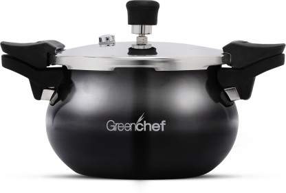 Greenchef Unique Ltr Induction Bottom Pressure Cooker (Aluminium
