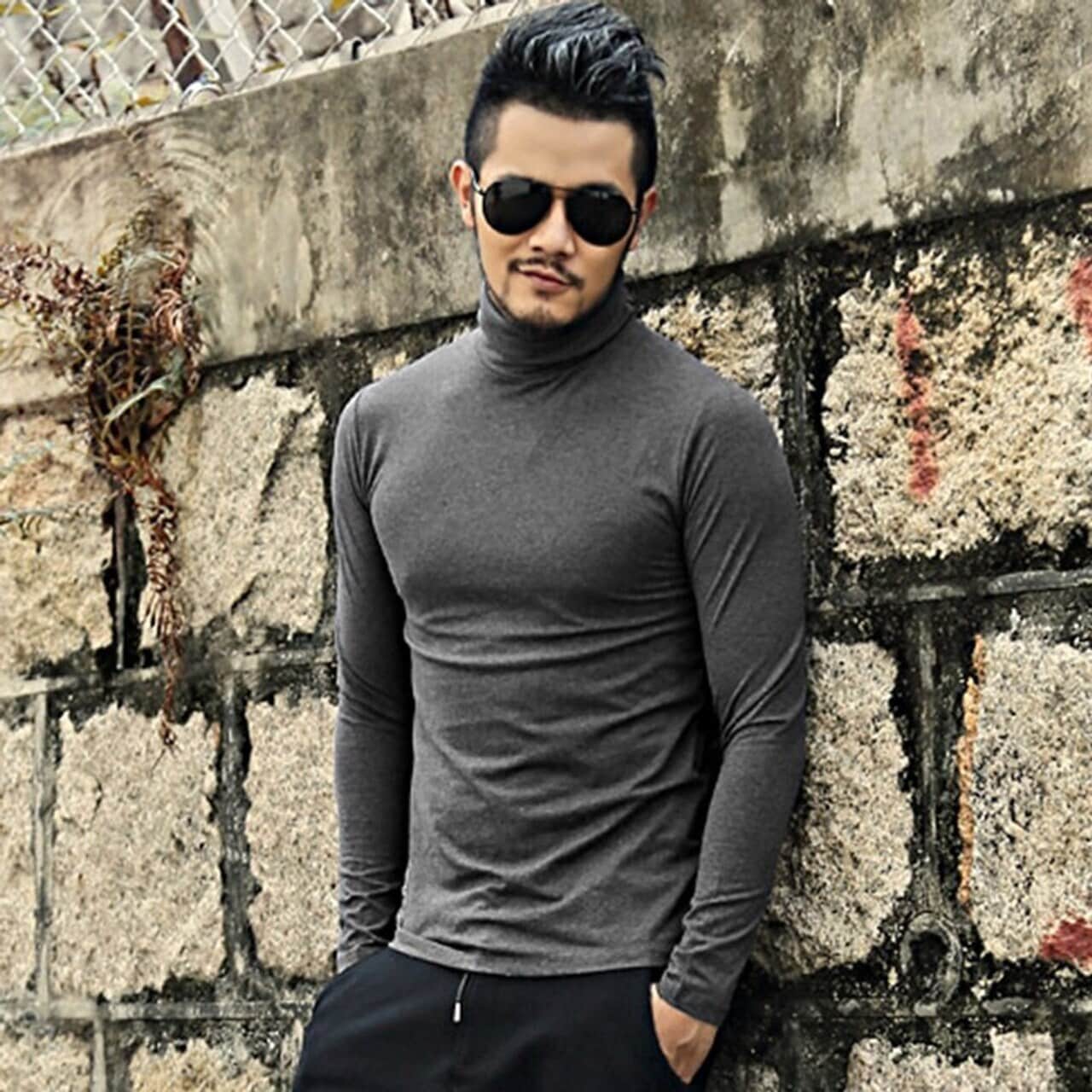 Grey Casual Full Sleeve T Shirt For Men in Jaipur at ₹ 250 