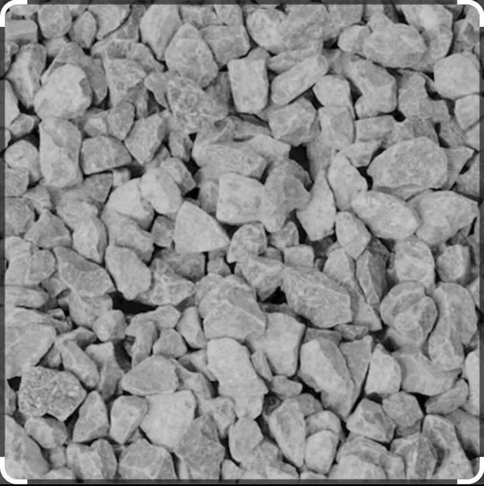 GSB Crushed Stone Aggregate gitti Size 63 mm in Delhi at ₹ 340