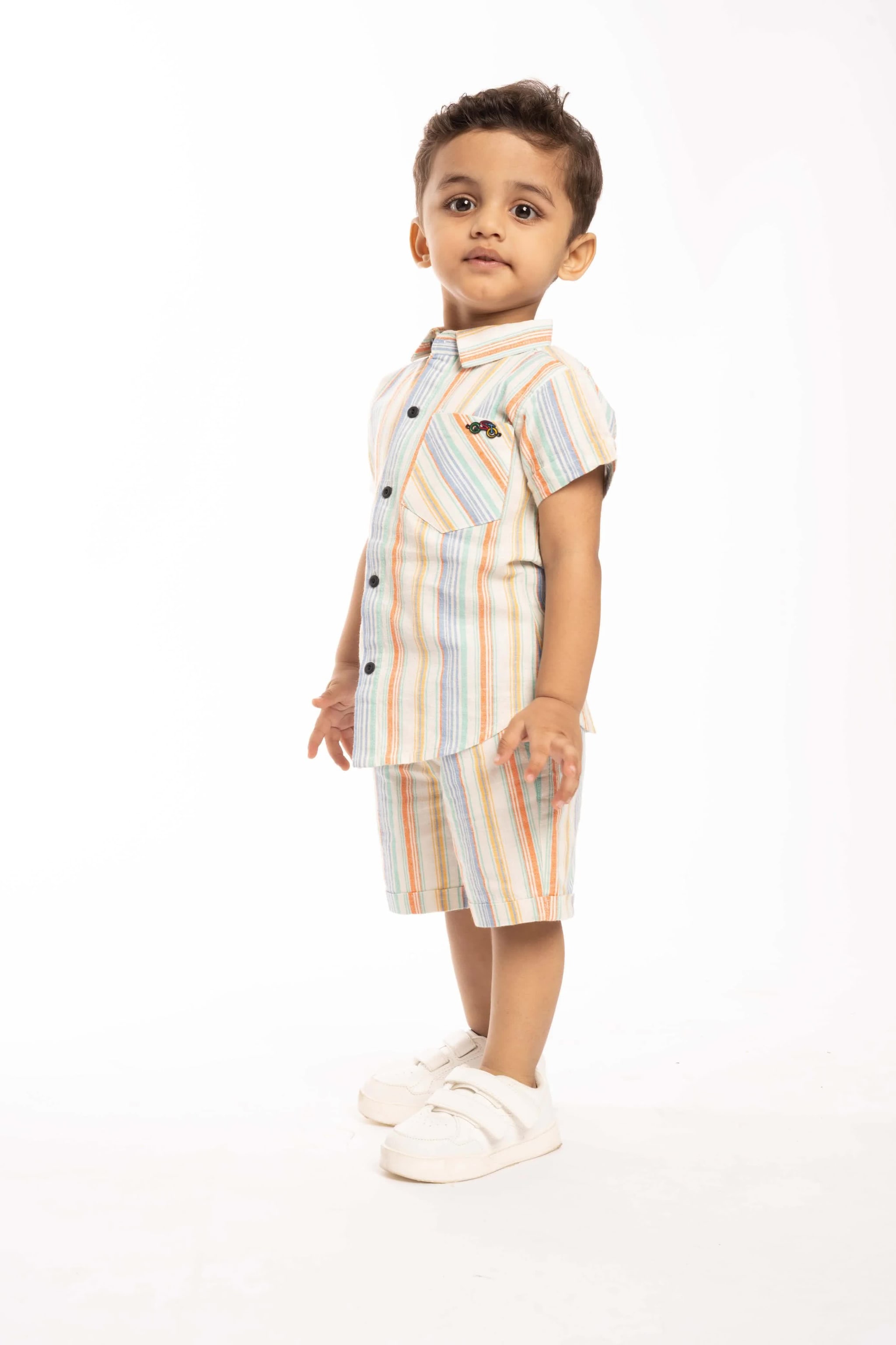 Gusto Newborn Half-Sleeve Shirt Co-Ord Set in Mumbai at ₹ 1,215