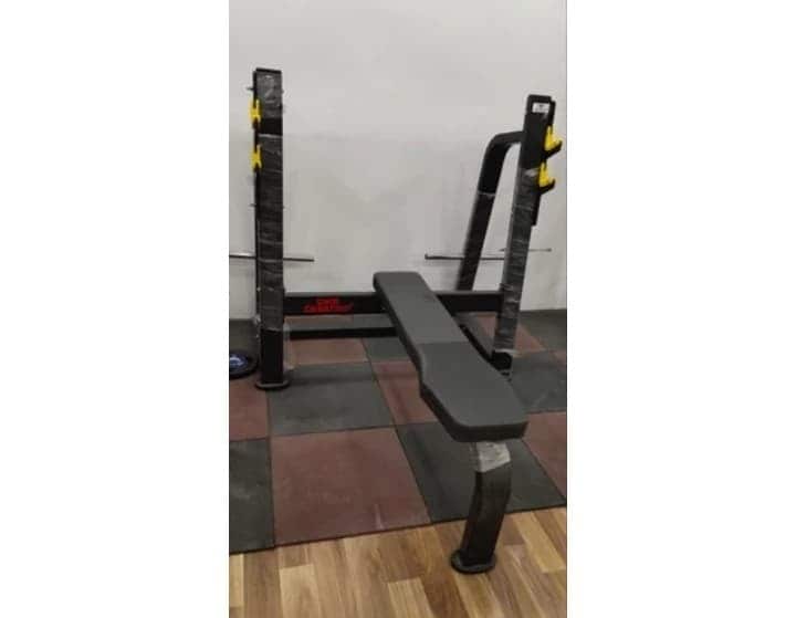 olympic flat buying a bench press Gym Creation Chest Olympic Flat Bench Press in Mumbai at ₹ 1,000