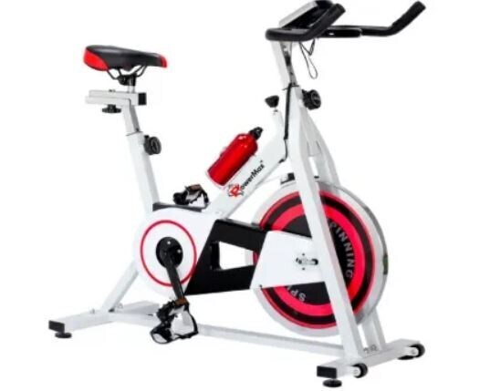 Stationary Bike Powerhouse Fitness Spin Bike Bodymax B1 Racer