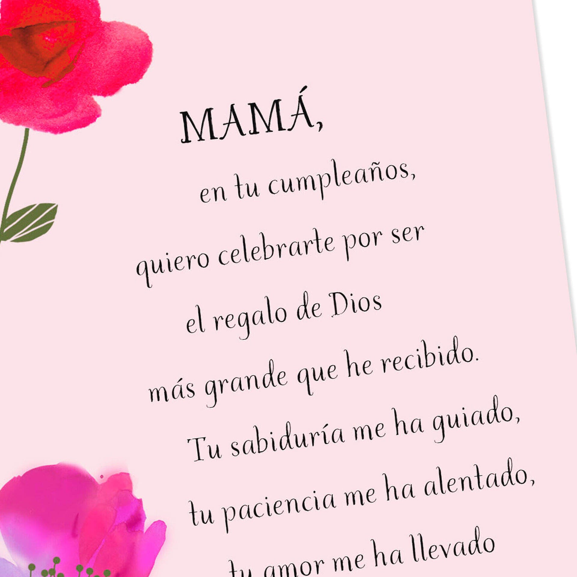 Spanish Birthday Cards For Mom