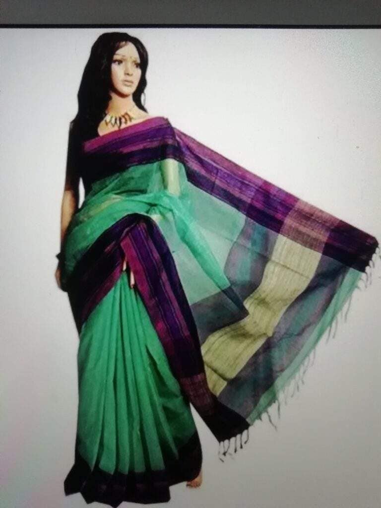 Handloom cotton sarees with on sale price