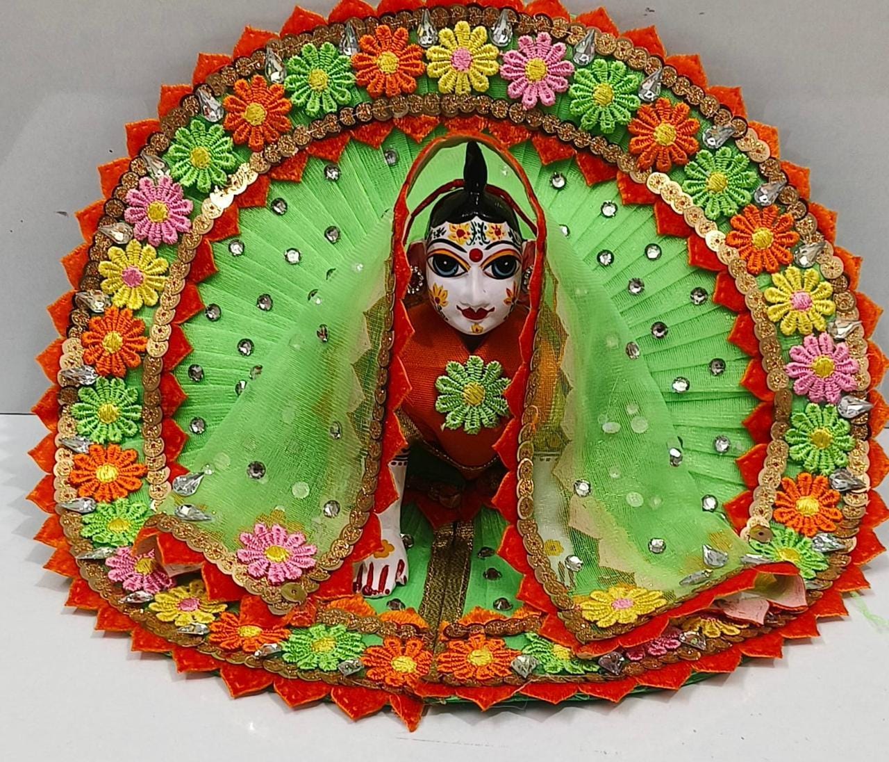 god dress design Cotton God Ganesh Statue Dress in Agra at 150 - 225 / Pc by Sandhya Poshak Kendra