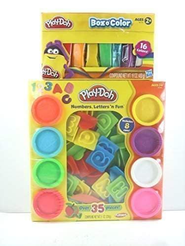 play doh numbers letters n fun