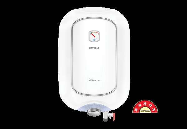 Havells Puro Turbo Dx 25 L Geyser (White, Blue) in Jhajjar at best price by  Shri Shyam Enterprises - Justdial