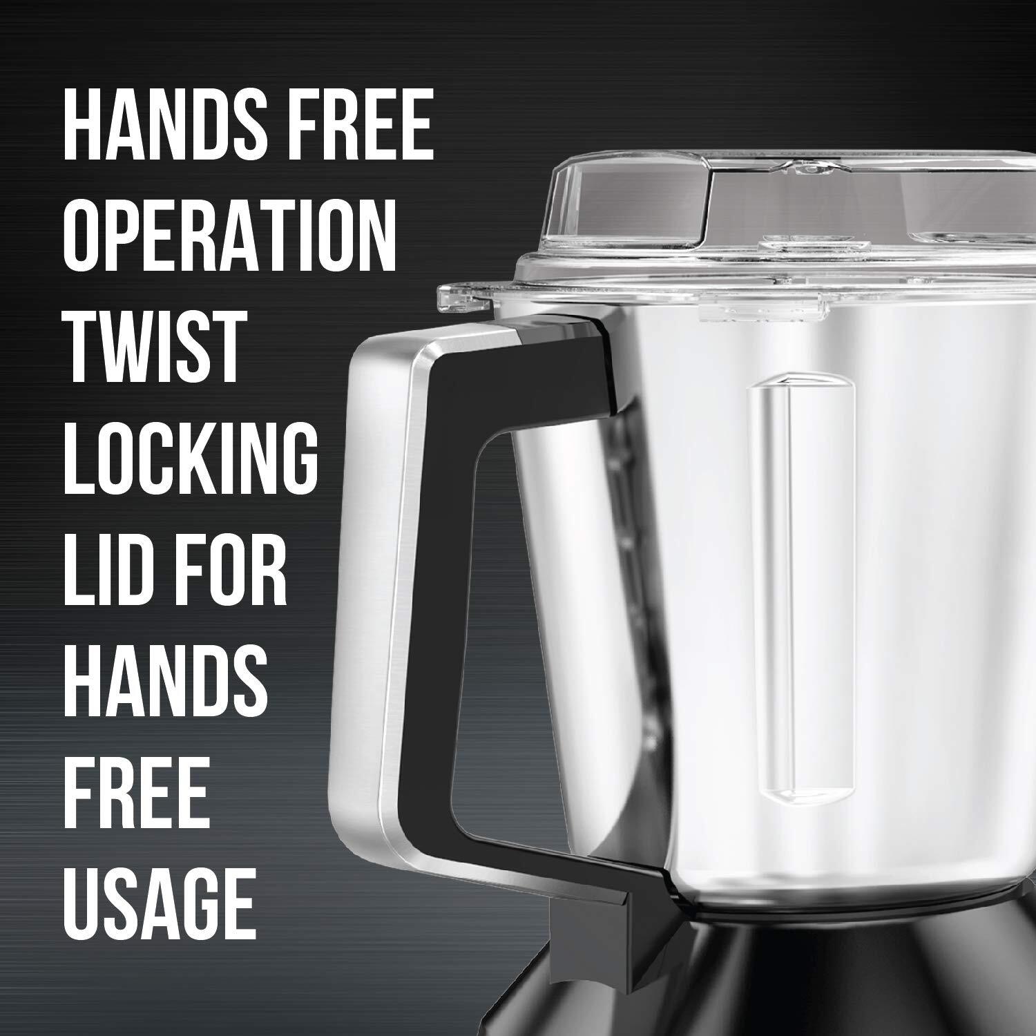 HAVELLS Premio I 750 Watts Juicer Mixer Grinder (Black