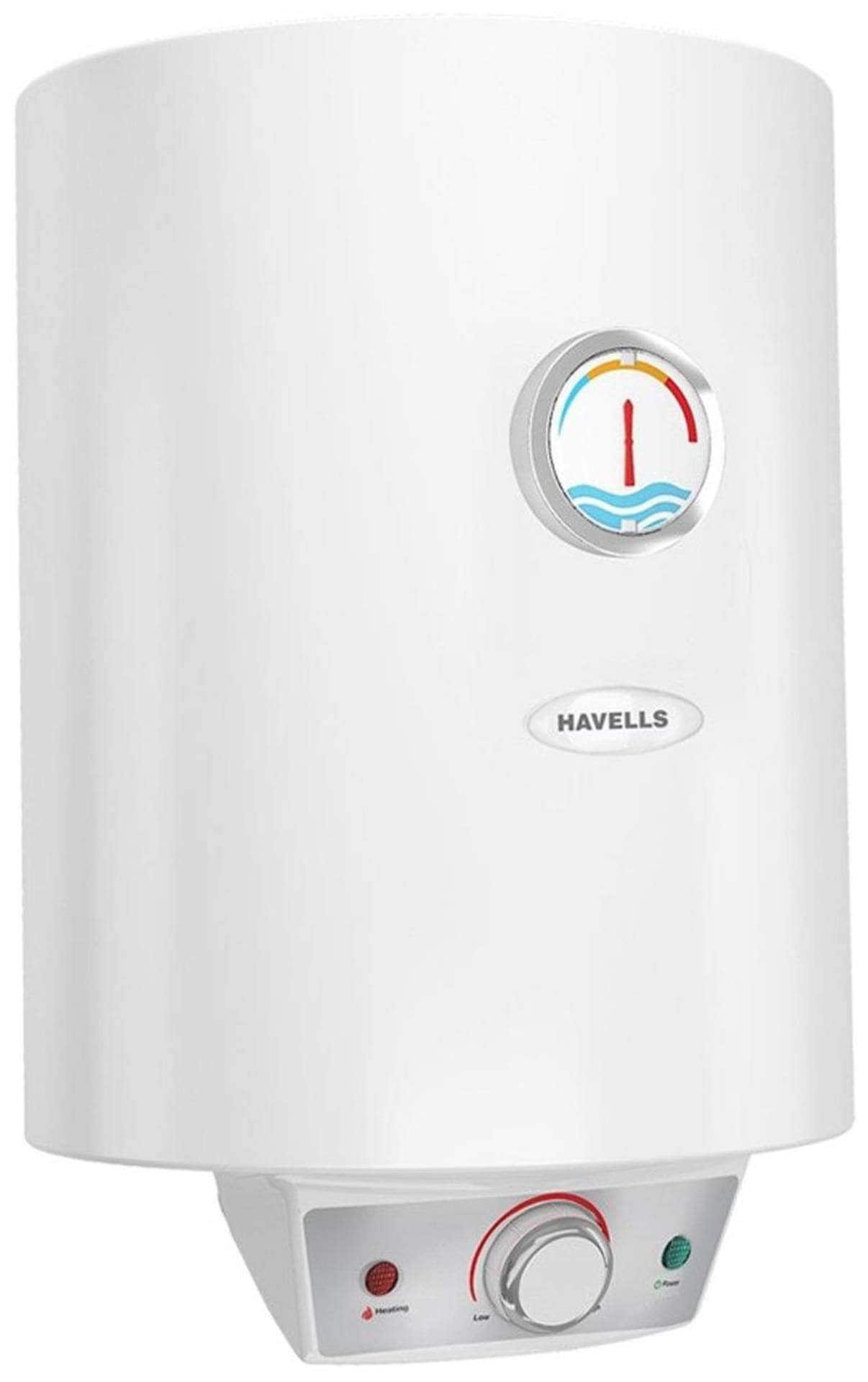 Havells Monza EC 15 ltr Storage Geyser (White) in Mysore at best price by  LLOYD and HAVELLS Exclusive Store - Gurudatta Enterprises - Justdial