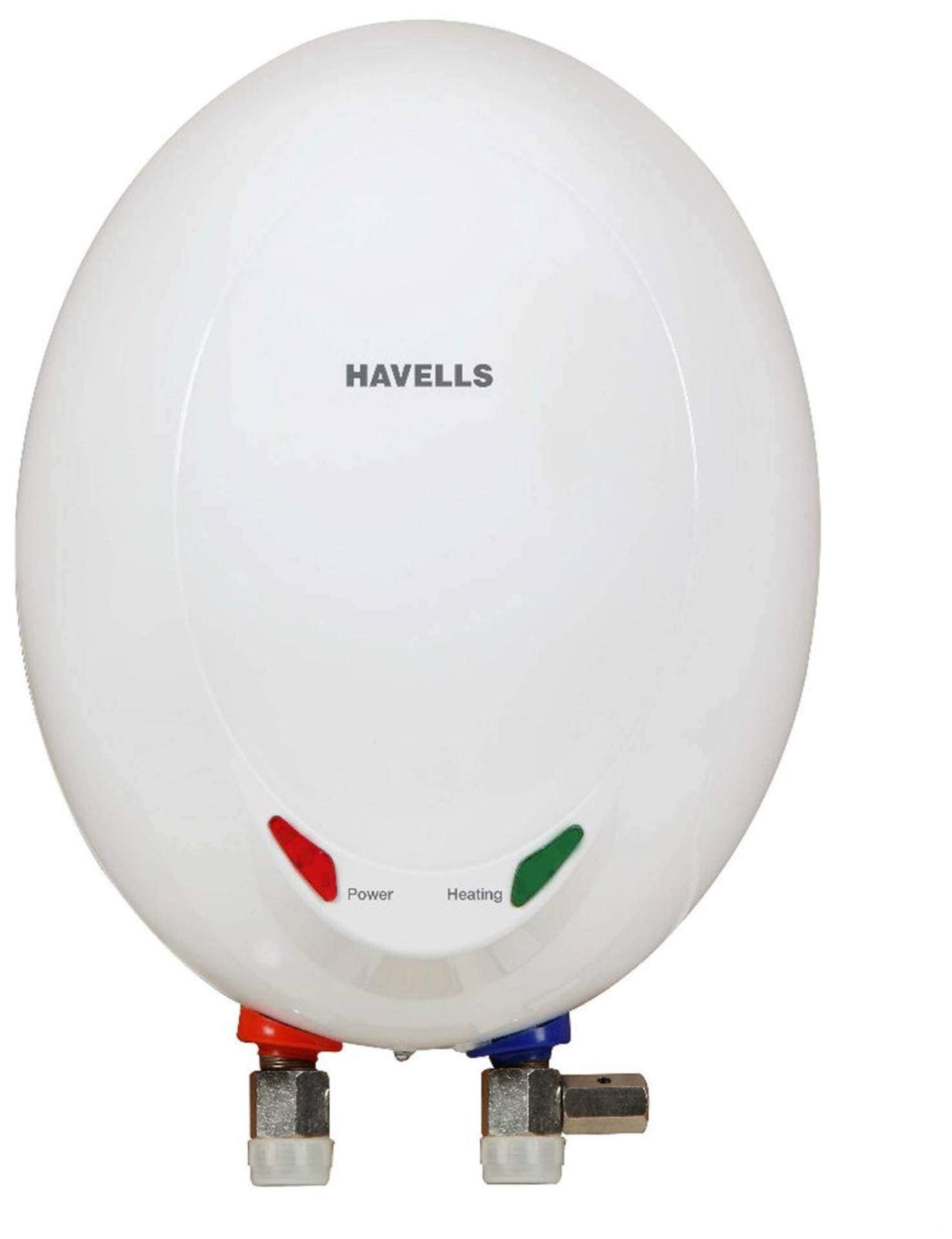 HAVELLS Opal EC ABS Plastic ltr Instant Geyser (White) in - Main Image