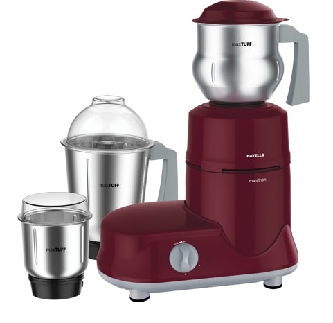 HAVELLS Marathon Haandi 750W Mixer Grinder (Cherry) in Delhi at