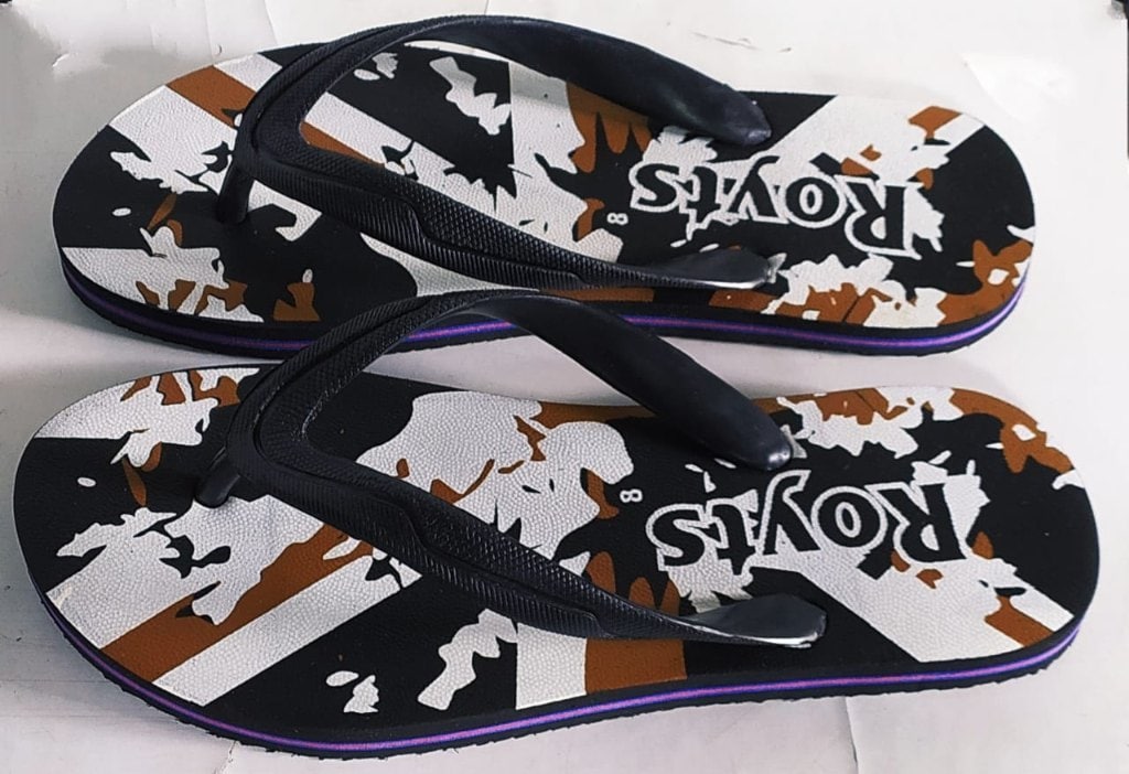 Screen Printing Hawai Chappal Printing Design Printed Flip Flops