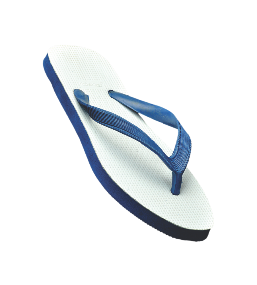 Hawalker Gents Flip Flops Wonder Upper White in Delhi at best