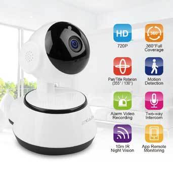 Jet Age V380 Ispy HD WIRELESS IP CAMERA WITH WIFI NIGHT