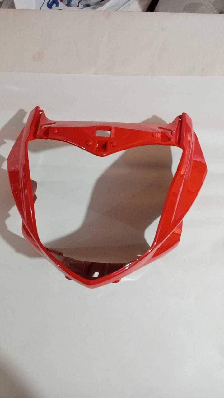HEADLIGHT VISOR SPLENDOR ISMART NEW MODEL SPORT RED in Delhi at