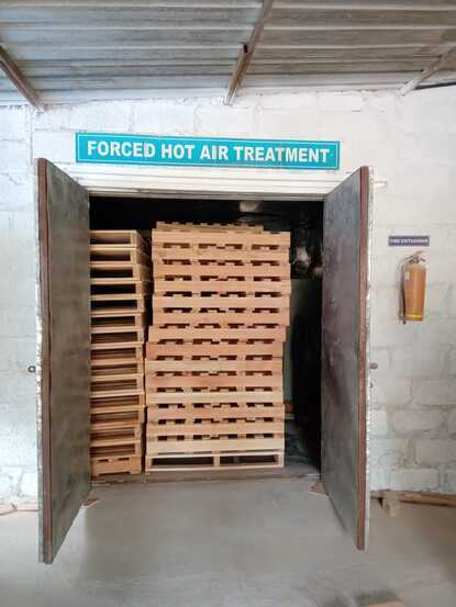 Warm Résistance Pallets Heat Treated Pallets in Bangalore at ₹ 80 - ₹ 1,600 / Pc by Sree ...