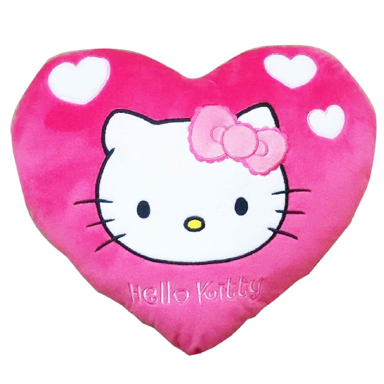 Buy Hello Kitty Heart Cushion Pink White 38x32cm Features Price Reviews Online In India Justdial