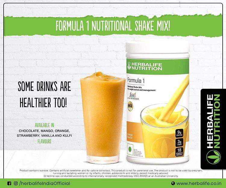 Herbalife formula 1 nutrition facts