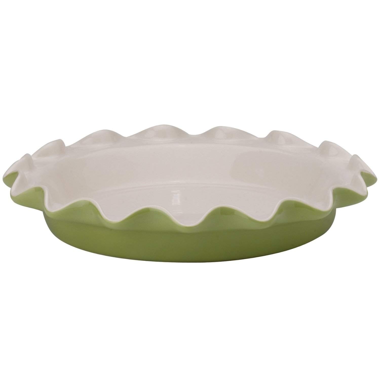 white pie plate