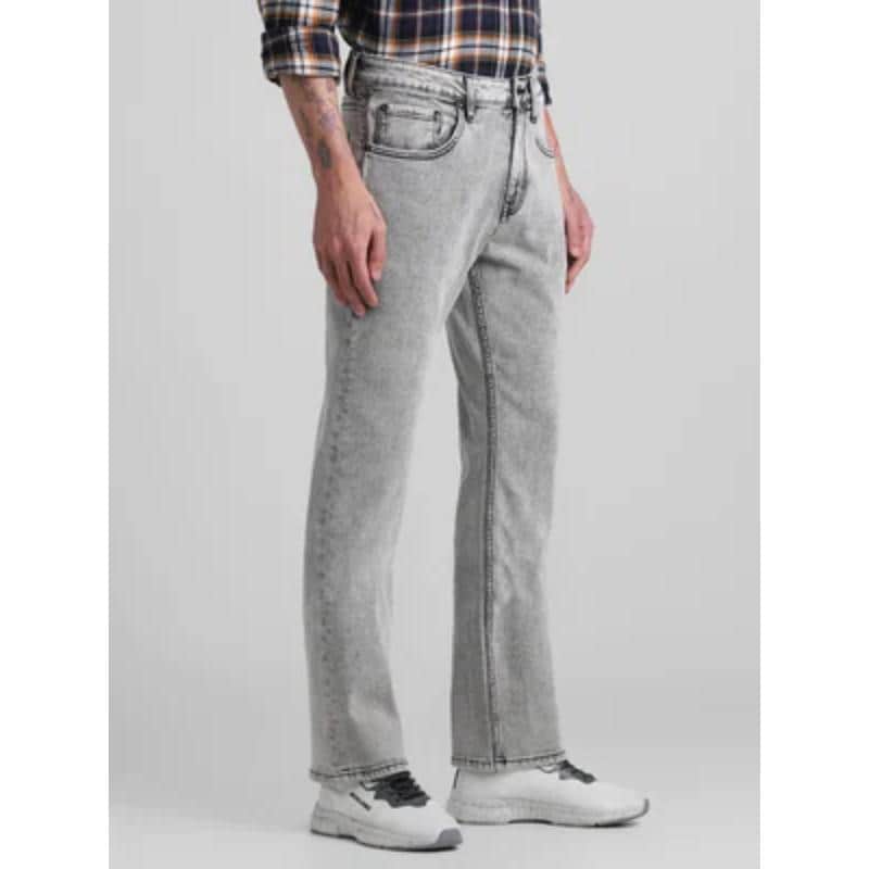 High Rise Bootcut Jeans For Men (Grey) in Delhi at ₹ 430 ₹ 800