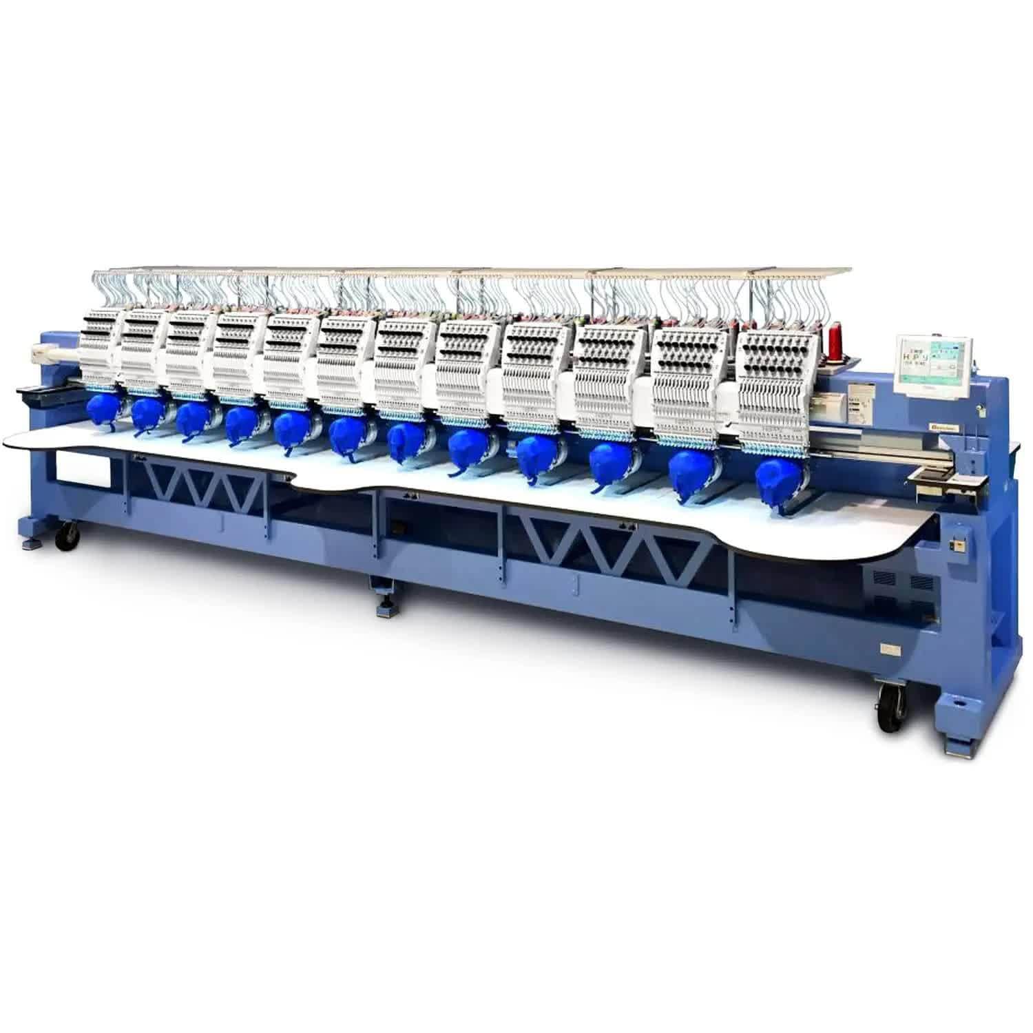 Super multi-head lace embroidery machine-SF-388, Embroidery