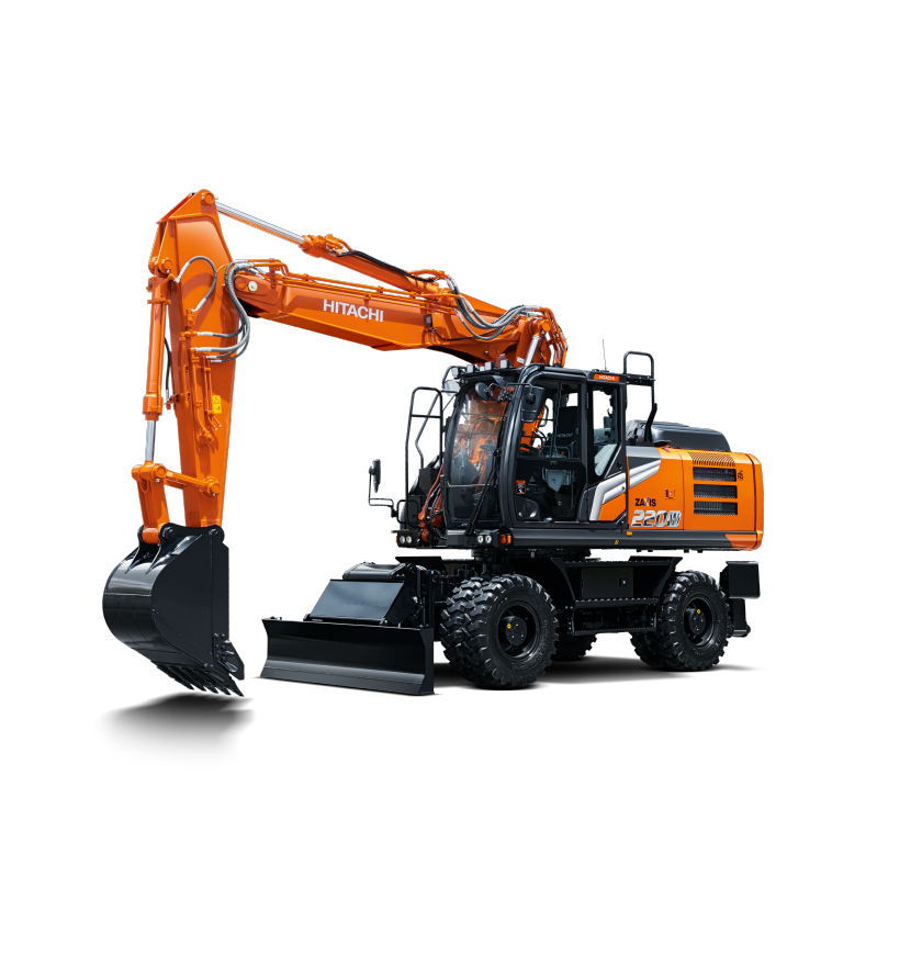 HITACHI Wheeled Excavator Zaxis 7 Series (ZX220W - 7) in Solapur