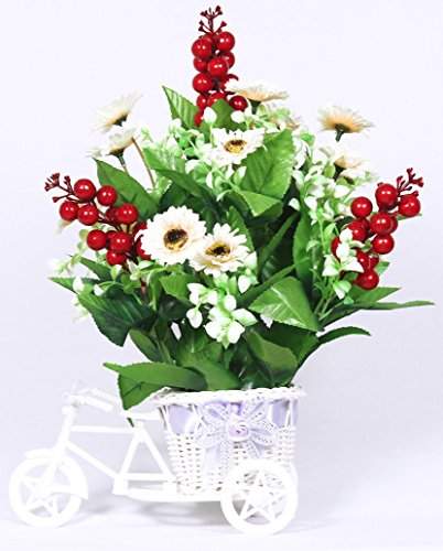 Buy Home Decor Artificial Flowers With Pot Best Quality Realistic Natural Look Faux Flower Arrangement For Home Decoration And Giftts Features Price Reviews Online In India Justdial