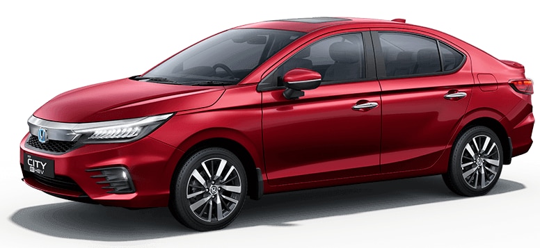 Buy Honda City Hybrid ZX Sensing eHEV BS6 - Petrol (Radiant Red
